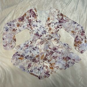 Francesca’s Floral Romper
